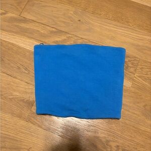 Zara tube top blue size medium